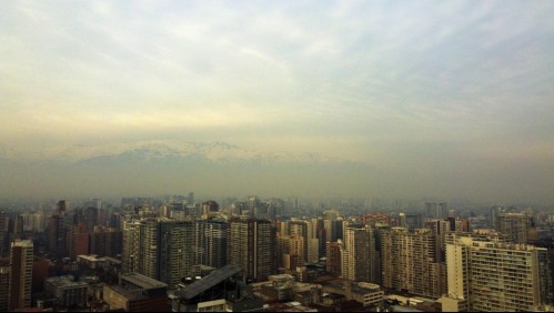 Decretan alerta ambiental para este miércoles en la Región Metropolitana