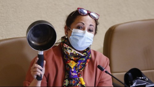 Diputada Alejandra Sepúlveda caceroleó durante su intervención por proyecto sobre AFP