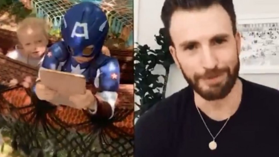 Chris Evans envía escudo real del Capitán América a niño que salvó a su hermana del ataque de un perro Chris Evans envía escudo real del Capitán América a niño que salvó a su hermana del ataque de un perro