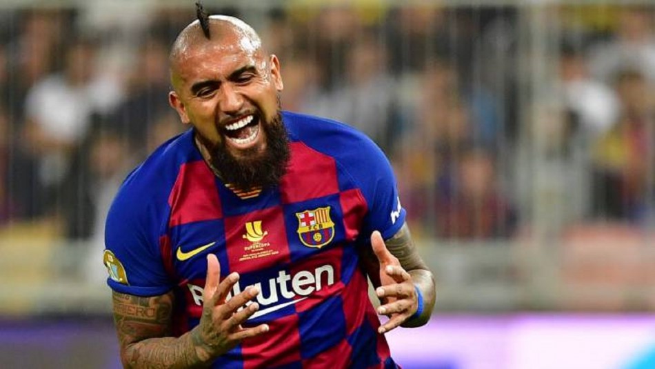 Arturo Vidal Arturo Vidal cayó con Barcelona en España.