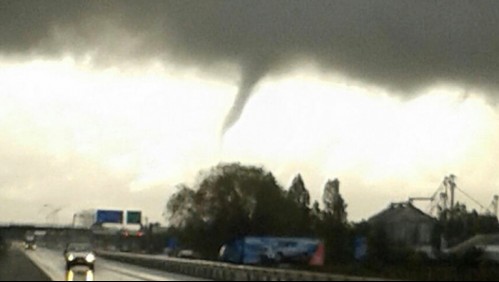 Onemi advierte posibilidad de tornados o trombas marinas entre Maule y Biobío