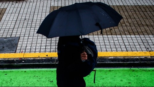 Meteorología anuncia lluvias para la madrugada de este domingo en la Región Metropolitana