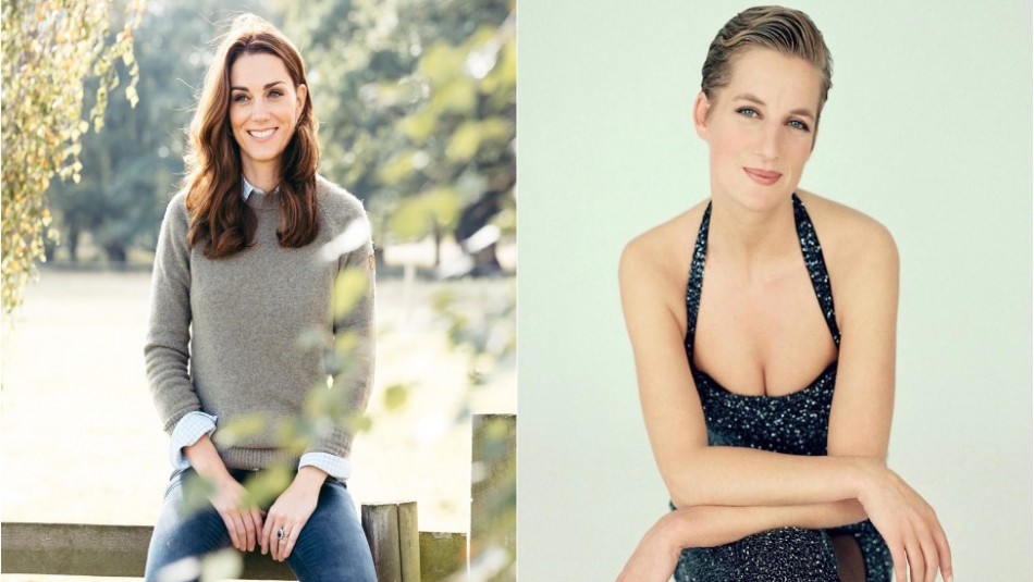Kate Middleton entre las cinco mujeres Kate Middleton entre las cinco mujeres