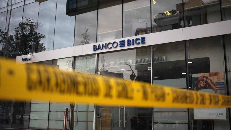 Banco Bice Denuncia por robo a Banco Bice.