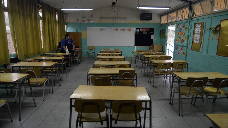 Imagen referencial de archivo Mineduc por comunas que no regresarán a clases presenciales en 2020: