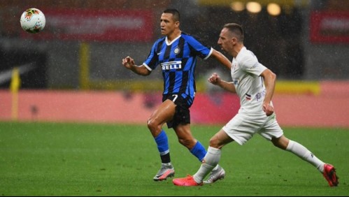 Alexis Sánchez jugó 69 minutos y el palo le negó el gol: Inter igualó con Fiorentina de Erick Pulgar