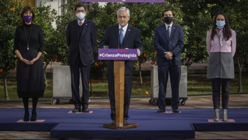 Piñera: 'Mantengamos vivo el compromiso de poner a los niños primeros en la fila'