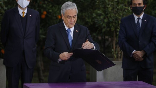 Presidente Piñera promulga Ley que permite el retiro de fondos de AFP