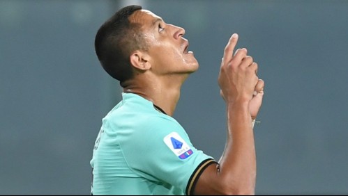 Ingresó desde el banco y convirtió: Alexis marcó un gol en triunfo de Inter sobre Genoa