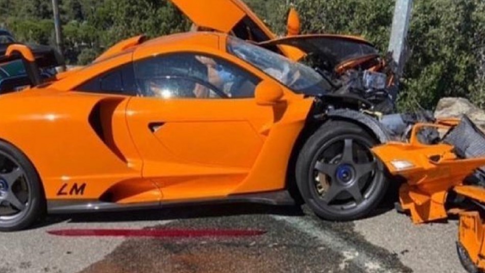 Expiloto de Fórmula 1 destroza por completo su exclusivo auto deportivo de un millón de euros Expiloto de Fórmula 1 destroza por completo su exclusivo auto deportivo de un millón de euros