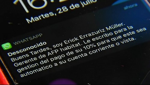 Ciberestafadores solicitan datos a través de WhatsApp y correos para acceder al retiro de fondos