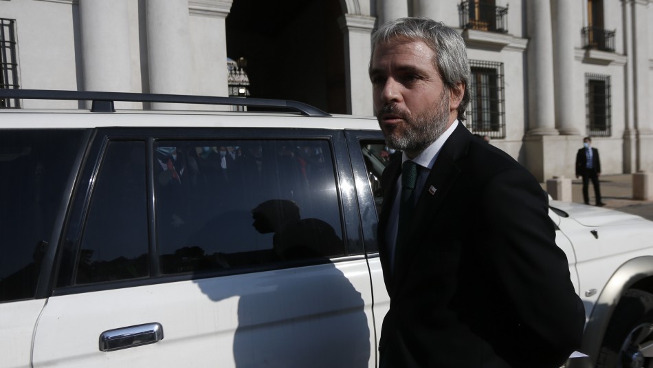 Gonzalo Blumel Blumel se despide de La Moneda: