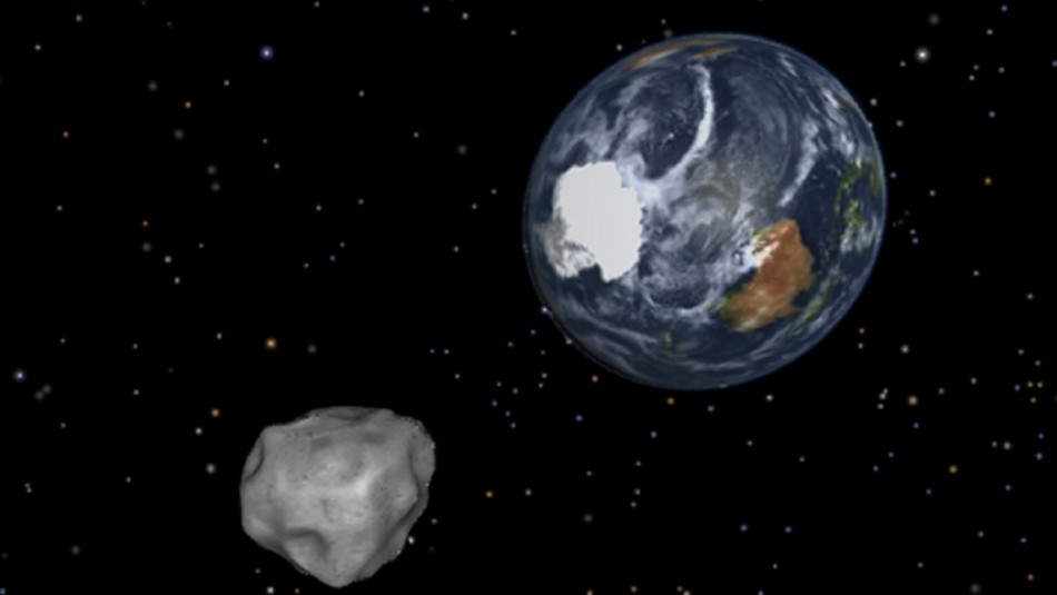 Asteroide Asteroide pasó cerca de la Tierra y fue fotografiado.