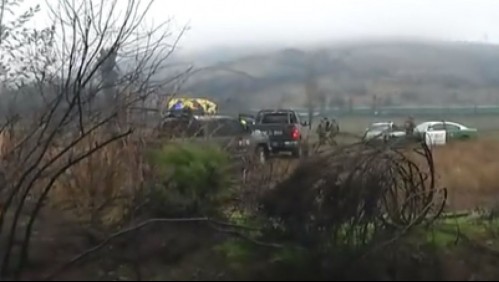 Tren descarrila en Ercilla y ocupantes sufren ataque armado