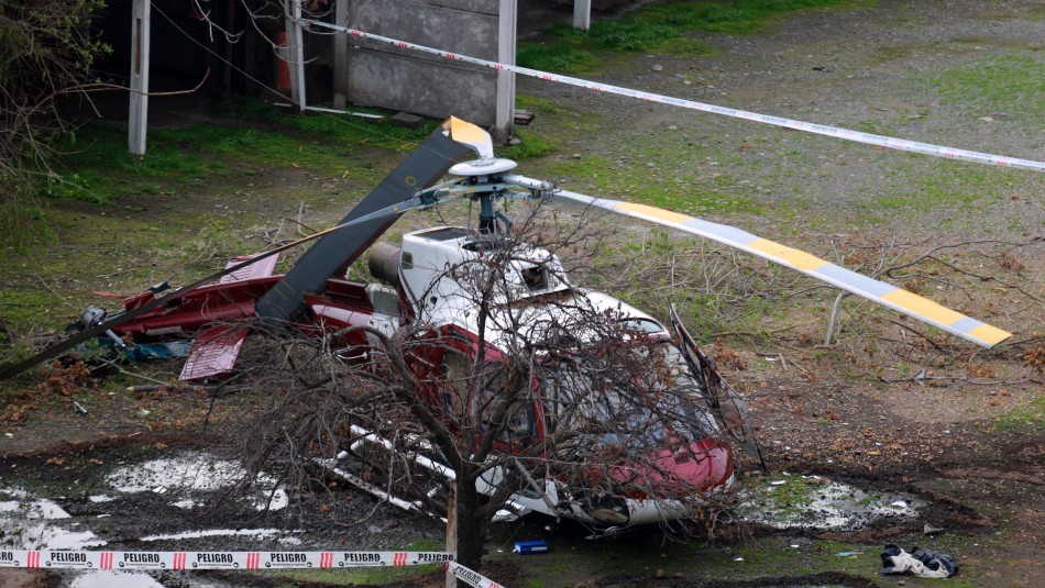 helicoptero roberto del rio Reportan caída de helicóptero cerca de hospital Roberto del Río