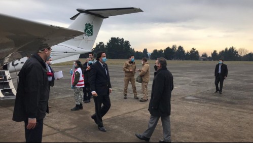Ministro Pérez en La Araucanía sobre hechos de violencia: Es un tema con evidencias policiales y políticas