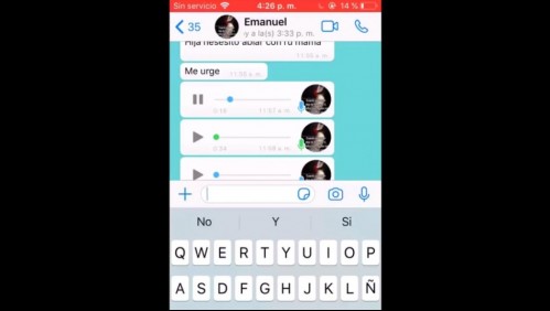 Fiscalía abre investigación por amenazas de un padre a su hija para evitar retención del 10%