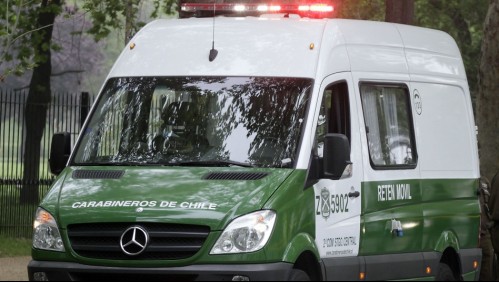 Hombre es detenido por no portar su salvoconducto y por tratar de sobornar a Carabineros