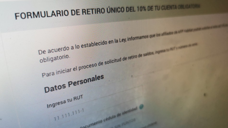 El 67% de los afiliados han solicitado el retiro del 10% de los fondos de AFP El 67% de los afiliados han solicitado el retiro del 10% de los fondos de AFP