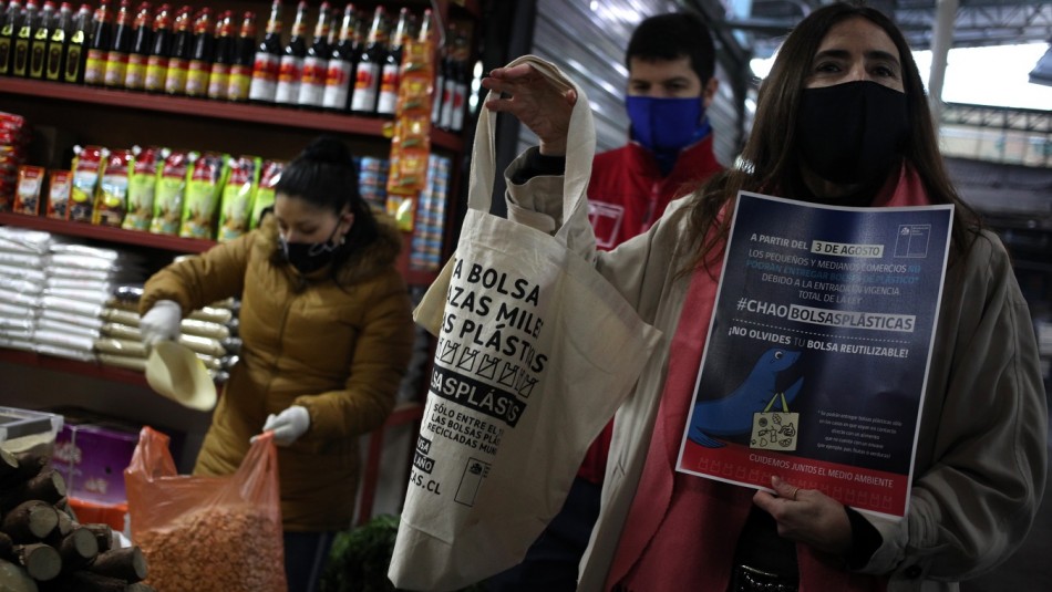 Bolsas plásticas Fin a las bolsas plásticas.
