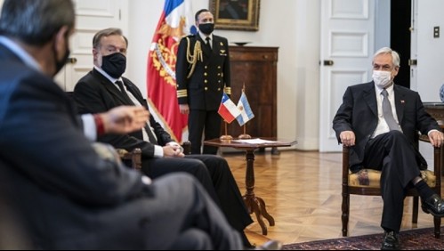 Nuevo embajador de Argentina en Chile entrega cartas credenciales a Presidente Piñera