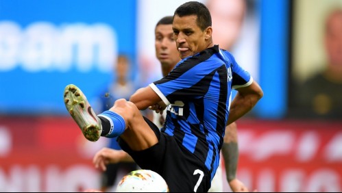 La doble alegría de Alexis Sánchez tras partido de Inter en Europa League
