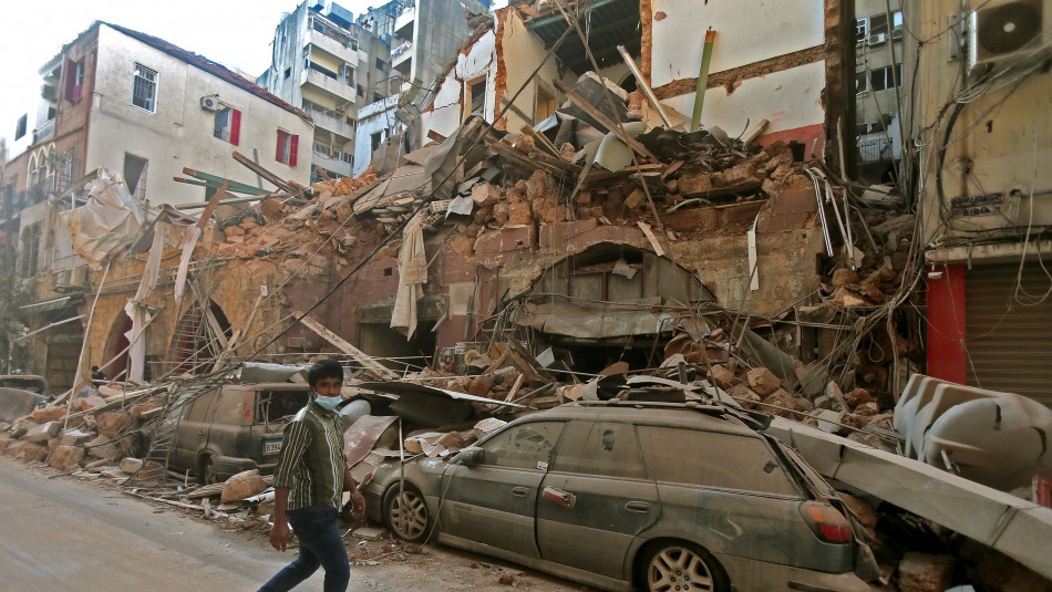 Beirut Explosiones en Beirut dejan a 300.000 personas sin techo 3.000 millones de dólares en daños