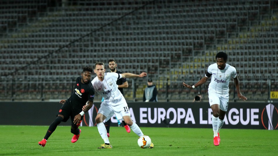 Europa League El desafío se juega en Old Trafford.