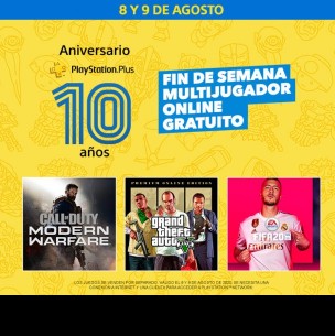 PlayStation Plus será gratuito y completamente liberado para sus seguidores este fin de semana PlayStation Plus será gratuito y completamente liberado para sus seguidores este fin de semana