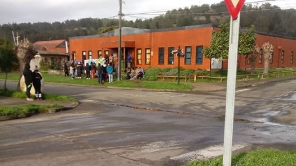 Toma municipalidad Tirúa Al menos 100 comuneros mapuche se toman la municipalidad de Tirúa