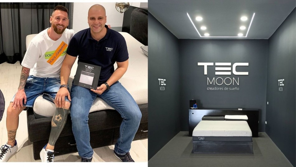 Lionel Messi La cama anticoronavirus de Lionel Messi.