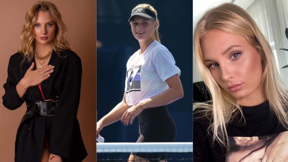 Tenista cantante Dayana Yastremska, la rapera del tenis.