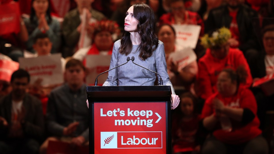 Jacinda Ardern. Primera ministra de Nueva Zelanda lanza campaña para su reelección