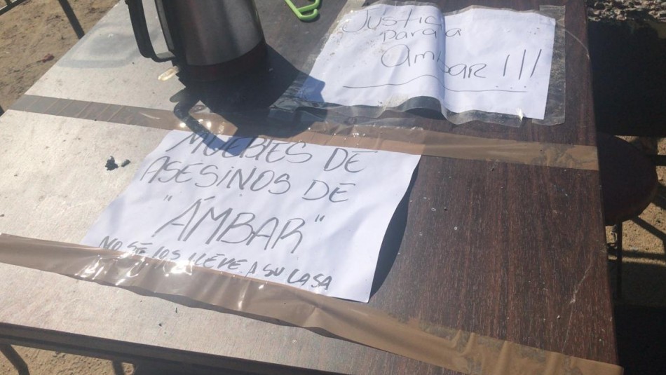 Muebles del departamento donde se quedaría la madre de Ámbar. Carabineros por ataque a madre de Ámbar: