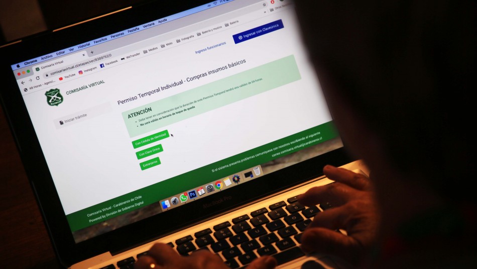 Imagen referencial Comisaría Virtual: Se extiende por una semana más la opción de solicitar permisos solo con el carnet