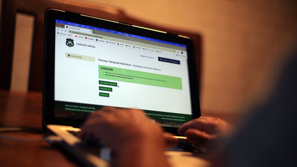 Comisaría Virtual: Como obtener permisos temporales sin Clave Única Permisos temporales