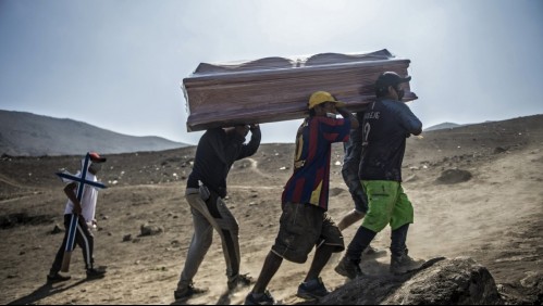 Perú registra récord de 228 muertos diarios por coronavirus