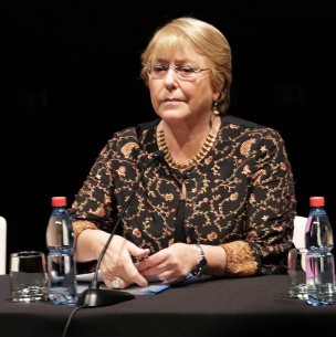 Detienen a hija de Michelle Bachelet tras manifestación en Santiago Detienen a hija de Michelle Bachelet tras manifestación en Santiago