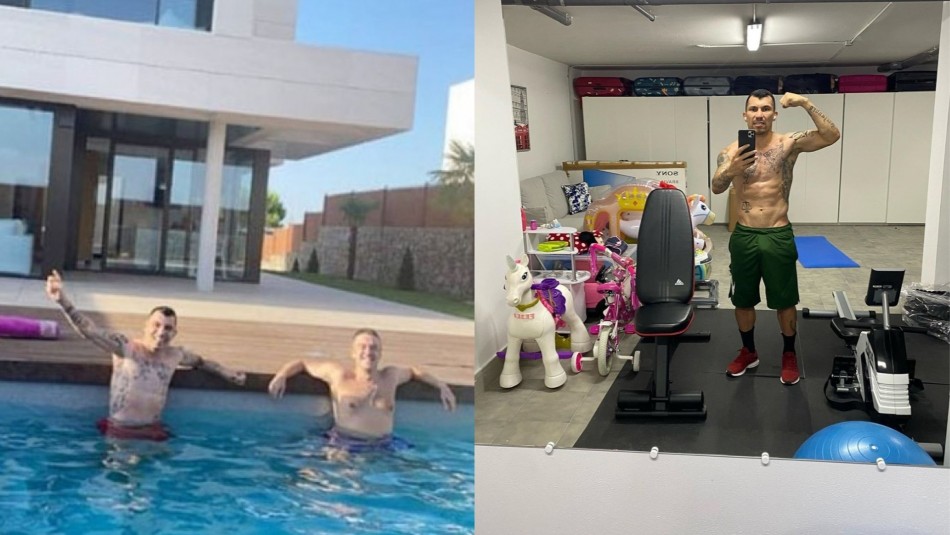 Gary Medel El nuevo hogar de Gary Medel.