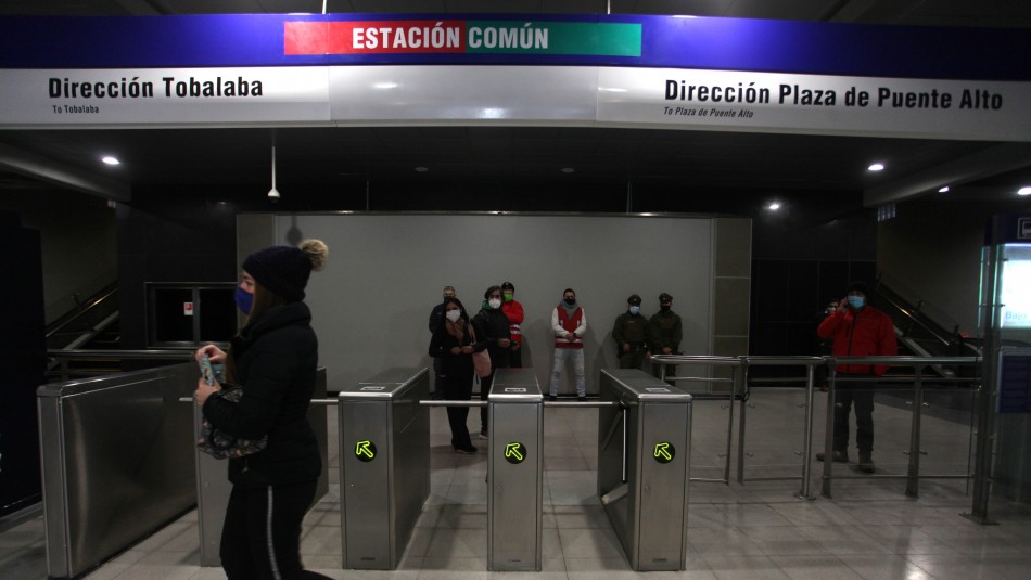 estacion macul reapertura Metro de Santiago: Tras más de 9 meses este miércoles reabrió estación Macul
