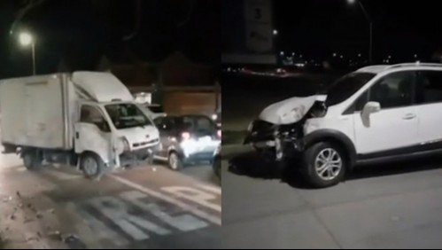 Padre y su hija de seis años sufren violento asalto: Sujetos chocan auto robado a los pocos metros