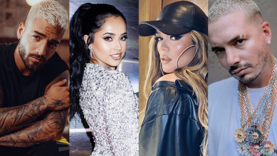 Maluma, Becky G, Karol G, J Balvin Maluma, Karol G, Becky G y J Balvin: Conoce el verdadero nombre de estos artistas