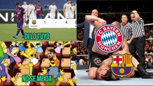 Burlas por dichos de Arturo Vidal y tristeza de Messi: Los memes tras eliminación del Barcelona