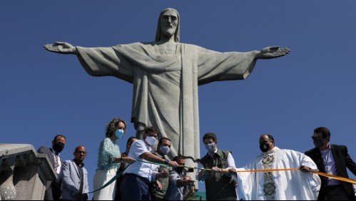 Brasil: Reabren el Cristo Redentor tras cinco meses cerrado por la pandemia de coronavirus