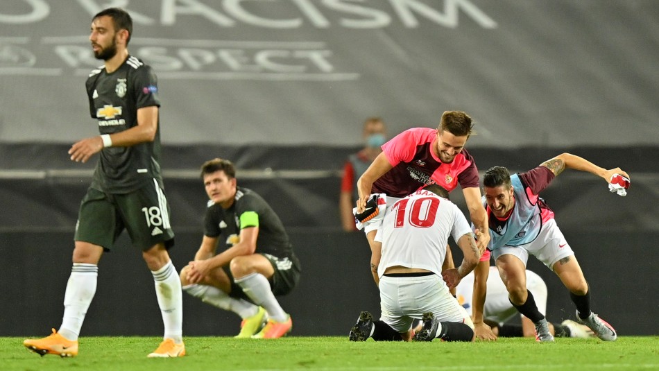 Sevilla derrotó al Manchester United. Sevilla pasa a la final de la Europa League tras dar vuelta el partido al Manchester United