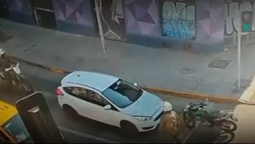 Sujeto roba vehículo y luego atropella a carabinero en medio de fiscalización