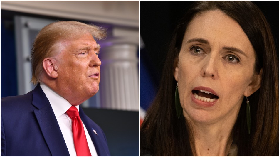 Nueva Zelanda coronavirus Trump Primera ministra de Nueva Zelanda tilda de falsos comentarios de Trump sobre pandemia en el país