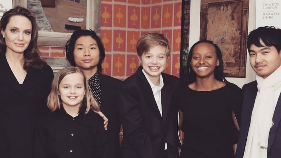Así pasa la cuarentena Angelina Jolie con sus seis hijos: Así pasa la cuarentena Angelina Jolie con sus seis hijos: