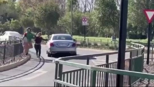 Video muestra encerrona sufrida por mujer y sus dos hijos en Chicureo