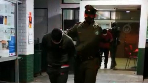Tres delincuentes detenidos tras amarrar y asaltar a familia de Las Condes
